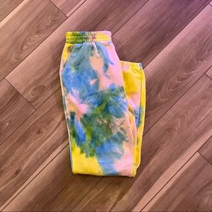 NWOT HTF Tie-Dye SweatPants